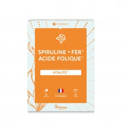 Spiruline - Fer - Acide folique
